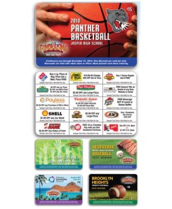 Discount Coupon Fundraiser Cards
